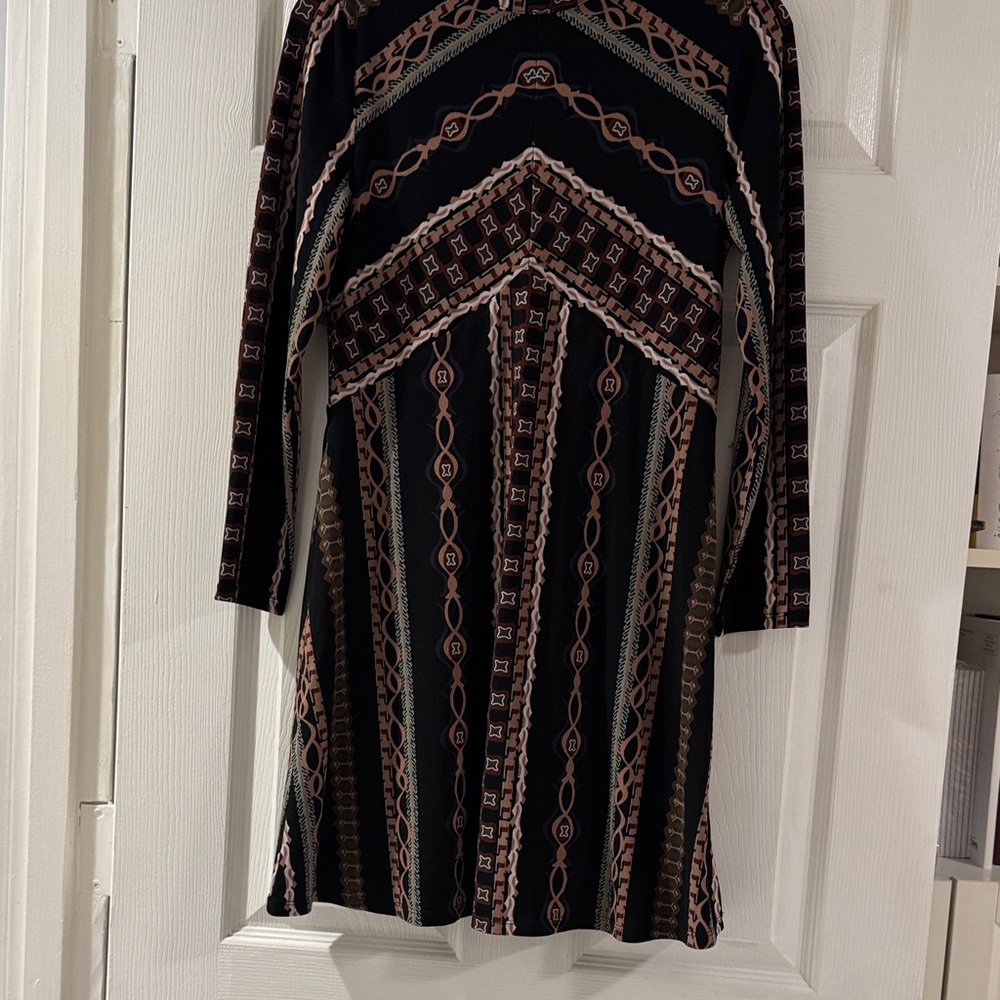 Free People Stella mini dress Mock Neck